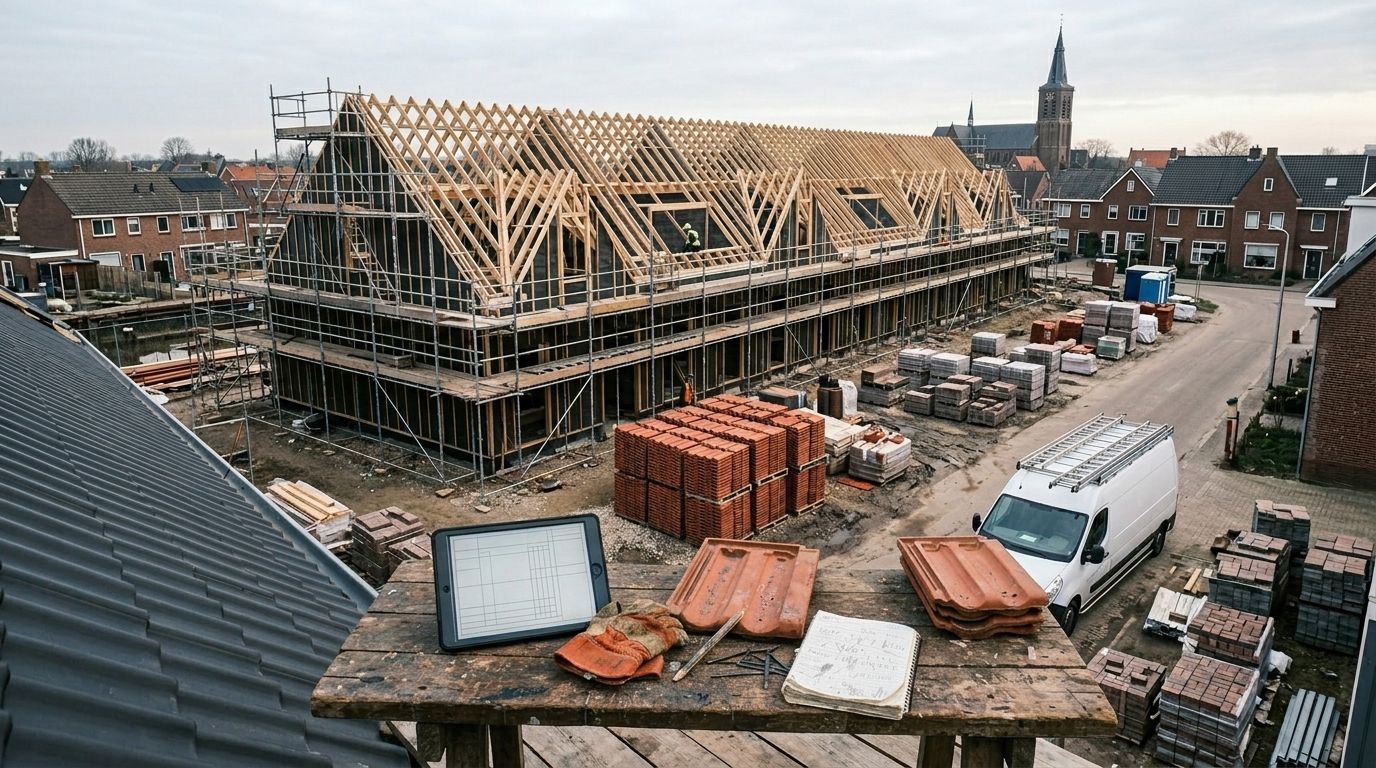 Administratie dakdekker: 6 uur per week besparen
