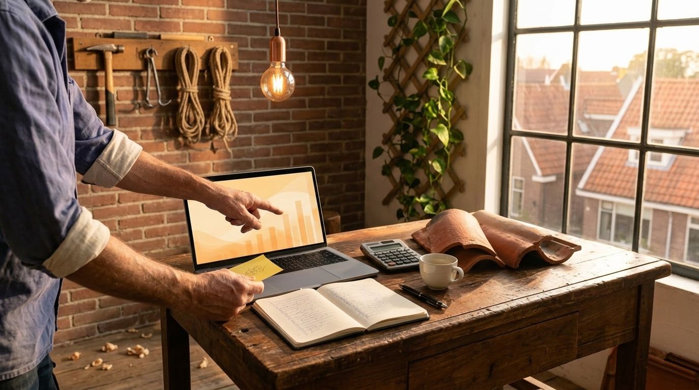 Dakdekker marketingbudget: kosten per opdracht