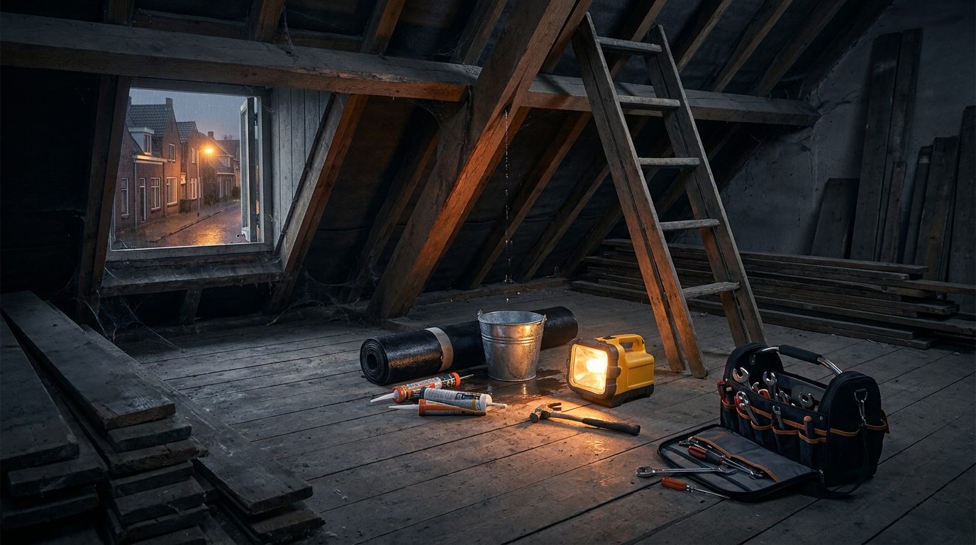 Dakdekker spoedklussen opvangen zonder 24/7 zelf op te nemen
