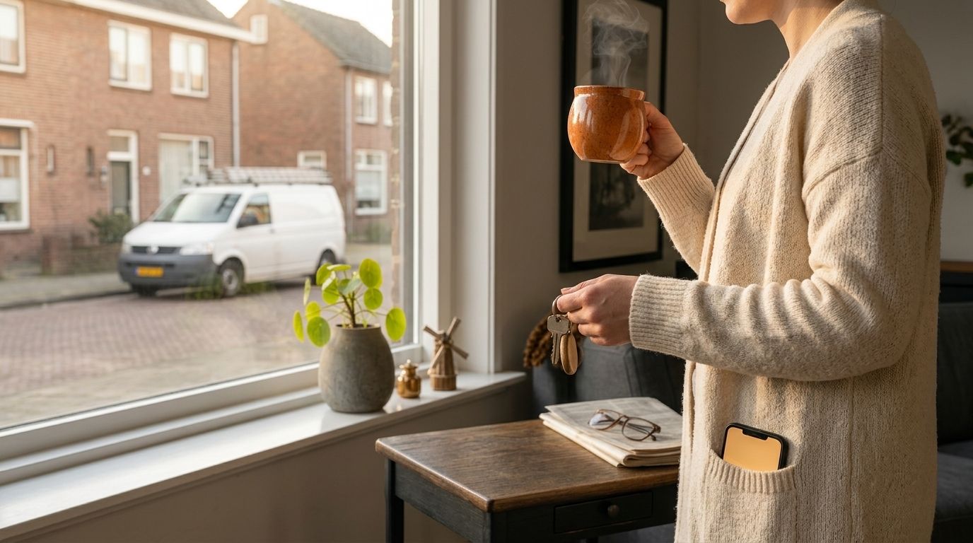 Klant onderweg-bericht automatiseren als dakdekker