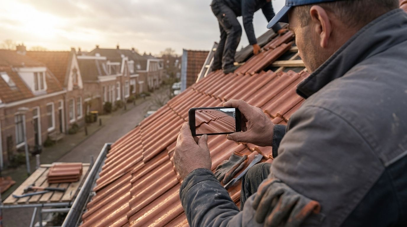 Klusfoto's van het dak naar je social media in 4 stappen