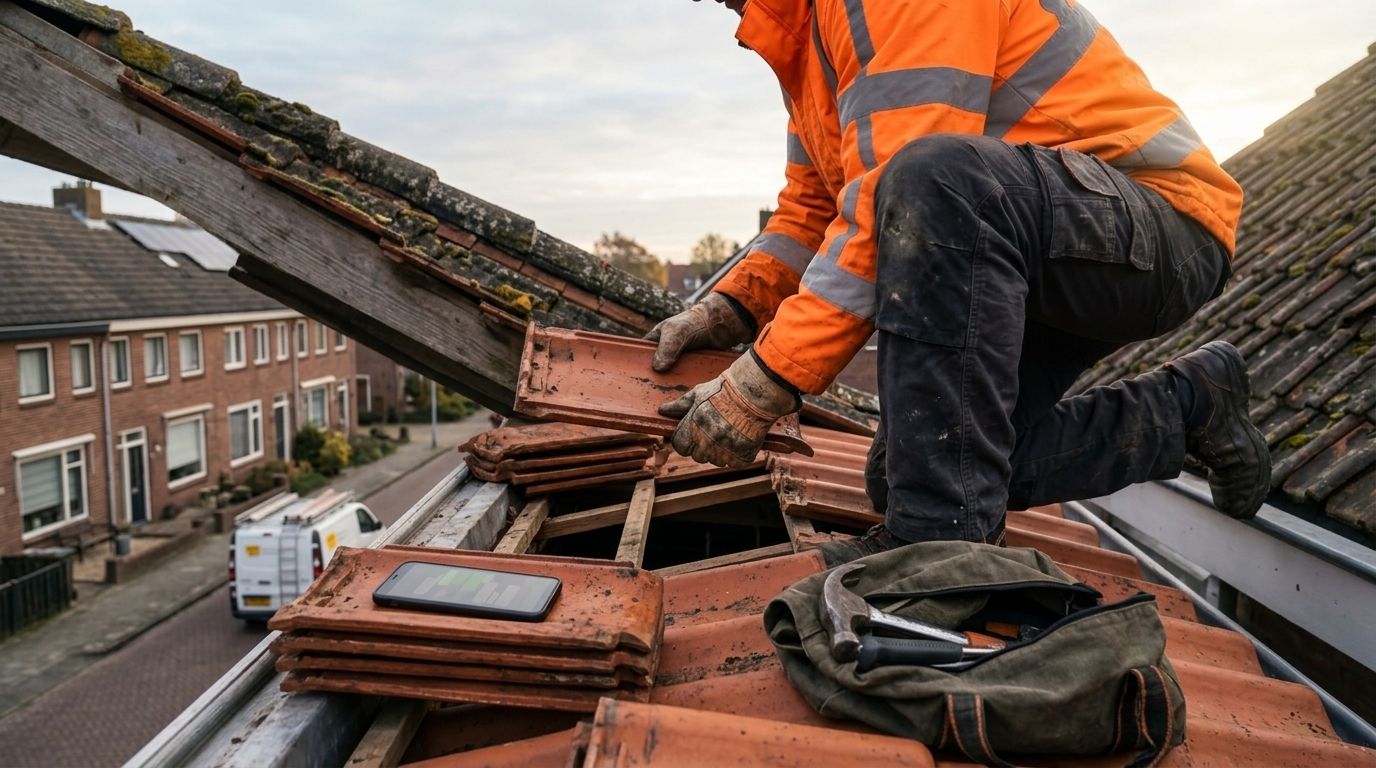 Onderhoudscontract automatiseren als dakdekker met WhatsApp