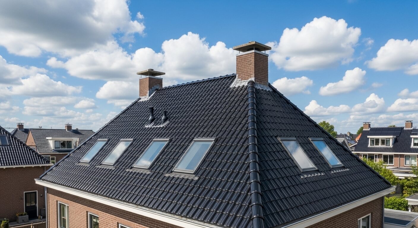 Portfolio als dakdekker: projectfoto's die klussen opleveren