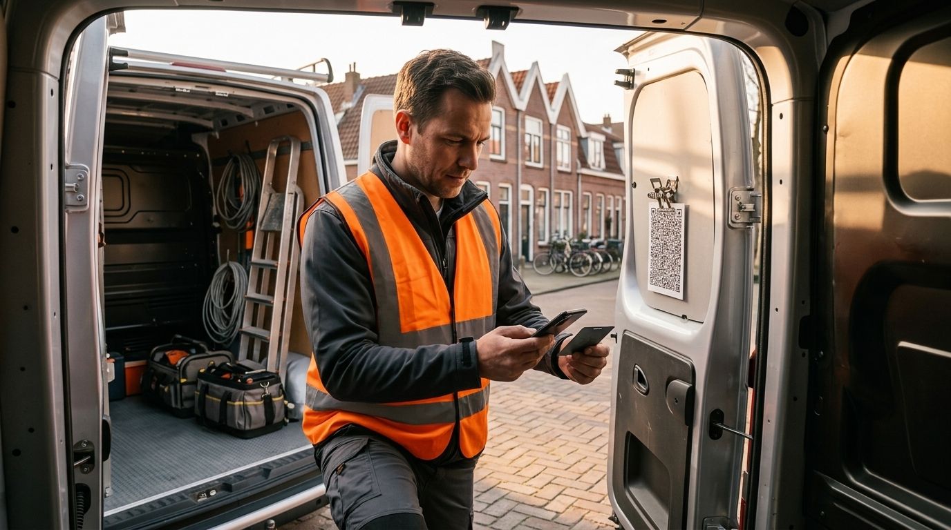 NFC, QR of kaartje: welk reviewmiddel werkt bij dakdekkers?