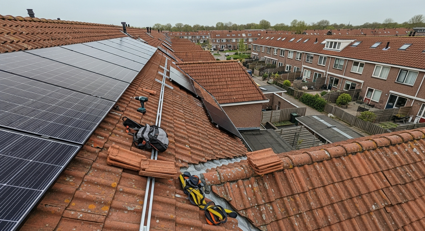 Verduurzaming als dakdekker: isolatie, zonnepanelen en groene daken