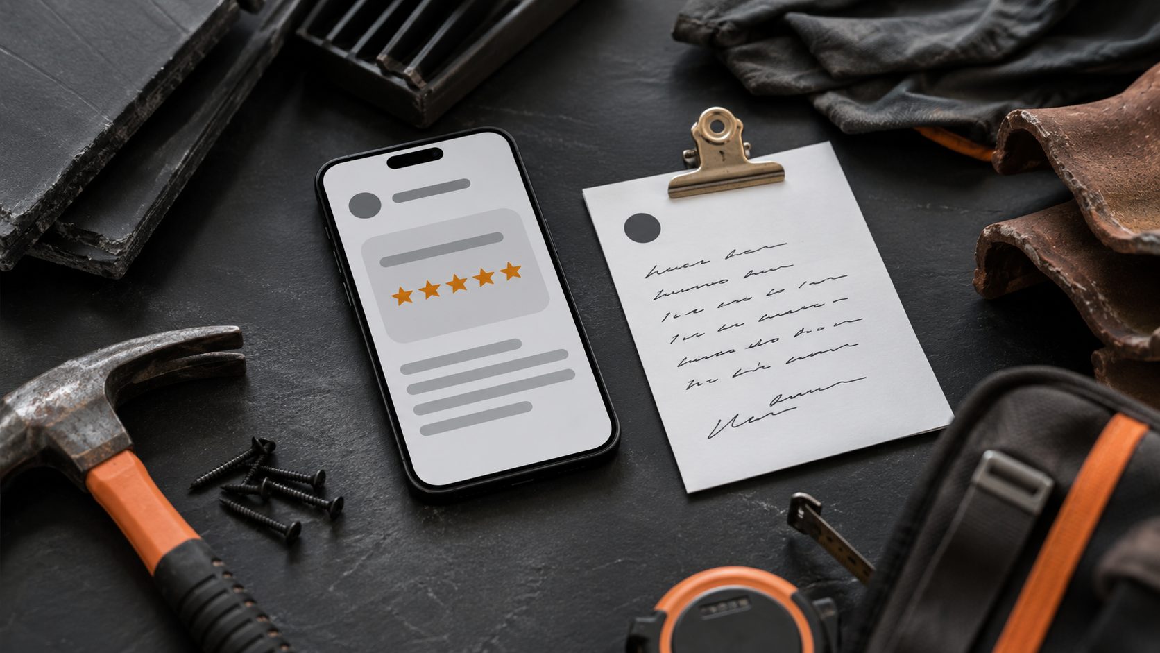 Review pakket voor dakdekkers — NFC kaartjes en software setup