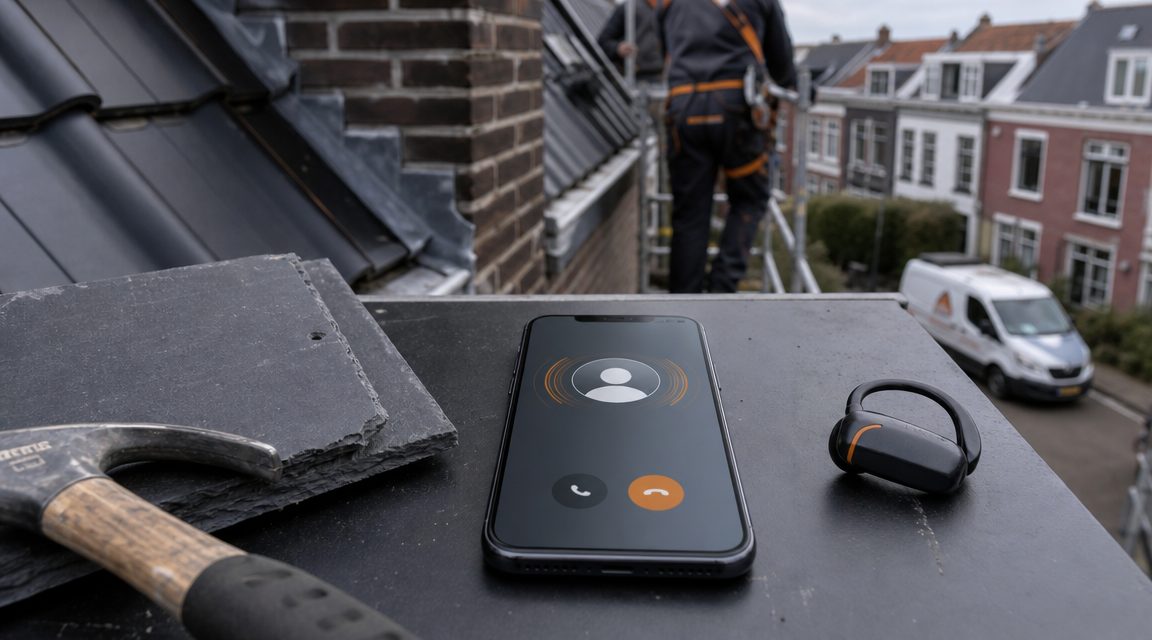 Voice AI telefonist voor dakdekkers — automatische oproep-beantwoording